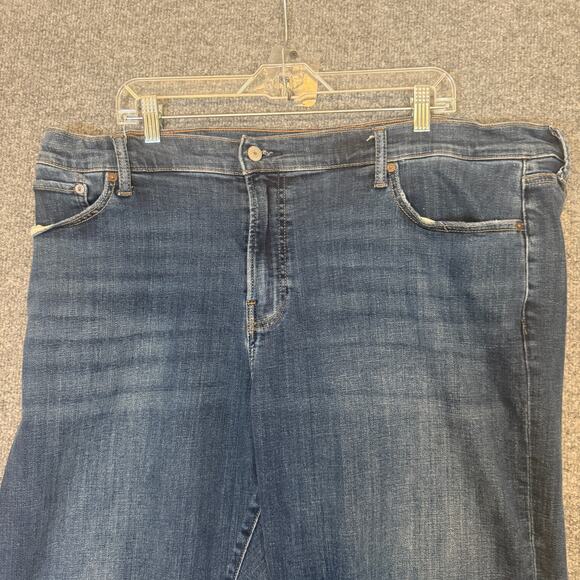 Lucky Brand Pants Mens 42x32 Blue Denim Jeans Straight Leg Stretch Casual - Picture 3 of 11